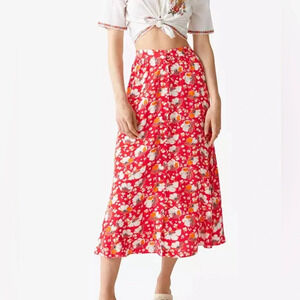 & Other Stories Button Down Midi Skirt (Small)